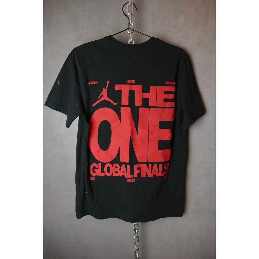 Jordan Brand The One Global Finals NYC Aug 23 T Shirt Mens Size M Black Red Rare